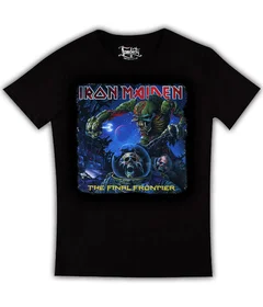 Iron Maiden - The Final Frontier на черной